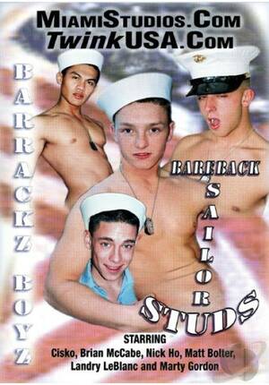 1940s Sailor Gay Porn - Bareback Sailor Studs | Gay Twinks Porn DVD