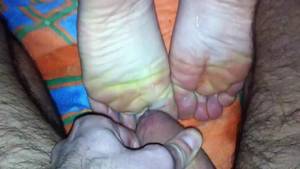 foreskin footjob - 