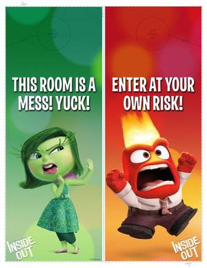 Inside Out Joy Chibi Porn - Disney Pixar Inside Out Review & Printable