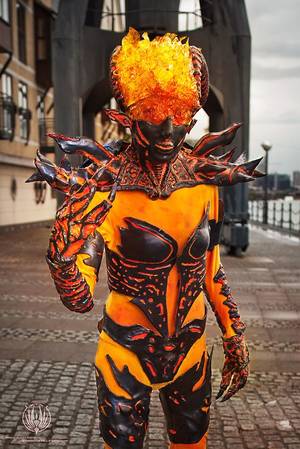 Atronach Porn - demonsee: Skyrim - Atronach - MCM London Comic Con May 2014 by faramon  cosplay