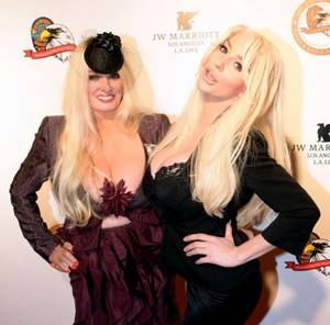 Mamie Van Doren Porn - On the left is the intergalactic blossom who traveled to earth on an  asteroid from Venus and crashed into a diamond mine over 82 years ago, and  on the right ...