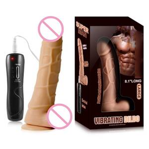 big cock toys vibrator - Big Dildo Realistic Penis Vibrator Artificial Big Penis Toy Female  Masturbator Massager Cock with Suction Cup Sex Toys for W