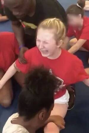 Cheerleader Forced Sex Porn - School coach is SACKED after screaming cheerleader was forced to do the  splits until she was injured - Mirror Online