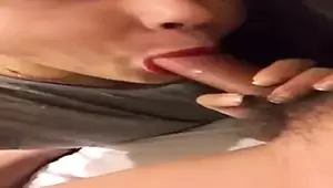 Asian Blowjob Red Lipstick - Close-up blowjob from an Asian woman with red lipstick | xHamster