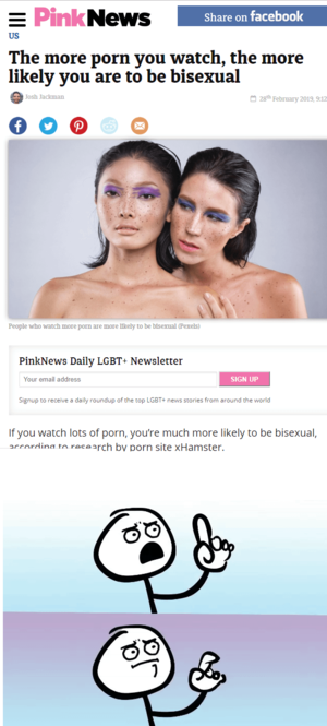 Bisexual Humor Meme - Just saw this on Pink News and honestly I can't argue : r/bisexual