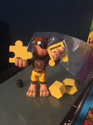 Banjo Kazooie Porn Mod - Art Submission3D Printed props for the Banjo the bear figure ...