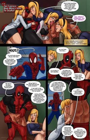 Deadpool Cartoon Porn - Gwen Stacys Are The Sole Property Of Deadpool comic porn | HD Porn Comics