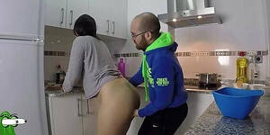 homemade kitchen sex videos - Making Dinner Whilst Banging In The Kitchen San03 HD SEX Porn Video 25:00