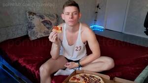 Food Boy Porn - Wild food porn dreams. I eat my pizza with cum watch online