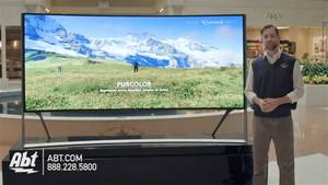 Big Hdtv Porn - Samsungs Largest Curved 105 inch UHD 4K LED HDTV UN105S9