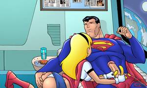 cartoon super girl nude - Superman Fucks Supergirl-01 hentai