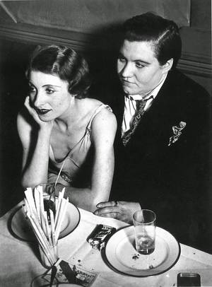 Lesbian Porn History - Gay couple at Le Monocle, the first openly gay club, France 1932