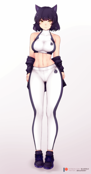 Aj Lee Hentai Porn - Gym outfit Blake [Bluefield] : r/RWBY