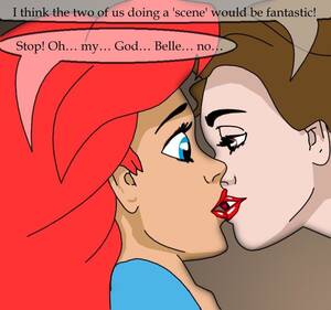 Ariel Kissing Porn - Belle and Ariel (The Little Mermaid-.. at ComicsPorn.Net