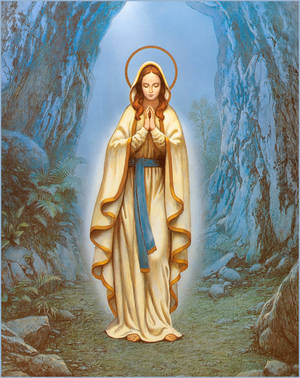 Lady Mary Porn - lourdes virgin mary vision jpg 1200x900