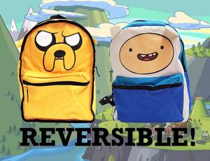 Adventure Time Fart Porn - Adventure Time Reversible Backpack - Take My Paycheck | The coolest  gadgets, electronics, geeky