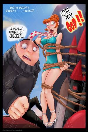 Big Breasted Despicable Me Porn - Locofuria â€“ Lucy's Despicable Rampage - Porn Cartoon Comics