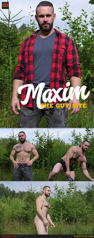 Maxim Russian Male Porn Star - The Guy Site: Maxim - Big Pec Russian In The Woods - QueerClick