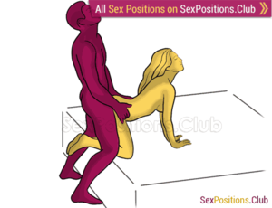 Best Sex Positions Rear Entry Standing - Sex position #280 - Doggy on the bed edge. Kamasutra | ff.axsel-line.ru