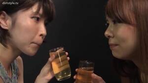 asian lesbian piss drink - Jap Lesbian Pee drinking - ThisVid.com