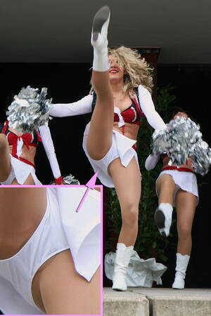 bottomless cheerleaders upskirt videos - Kicking Cheerleader Upskirts