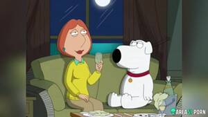 cartoon hardcore xxx - 3D XXX cartoon! Hardcore sex with sexy MILF Lois Griffin and dog Brian |  AREA51.PORN