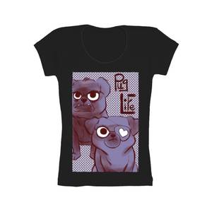 Cutiepiemarzia Minecraft Porn - CutiePieMarzia - Pugatory Pug Life Women's Tee