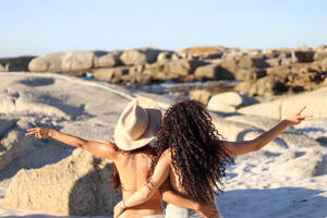 girl nudist voyeur - Sandy Bay: a chilled nudist beach in Cape Town, South Africa