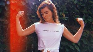 Lesbian Porn Emma Watson - Emma Watson Rocked a Trans Rights Shirt & We Stan