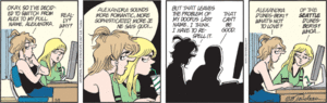 Doonesbury Porn - Language Log Â» Inverse eye dialect from Doonesbury?