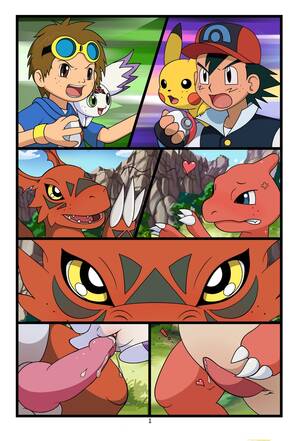 Digimon Breast Expansion Porn - Digimon-vs-Pokemon-002 - Pokemon Porn Comics