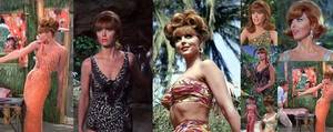 Ginger Gilligan Island Porn - Her penchant for prints (leopard was a favourite), cinch-waist Sixties  cuts, figure-hugging one piece looks, and colourful high-waist bikinis gave  Ginger a ...