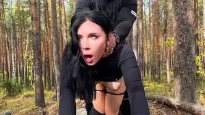 brunette public - Brunette Public Deepthroats Dick And Rough Fucks In The Wood watch online  or download