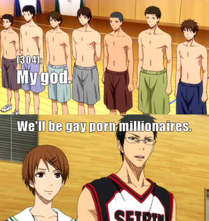 Anime Porn Pee Lol - Kuroko no Basuke TFLN - Gay porn millionaires. ohmyfuckim gonna pee  everywhere