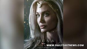 Angelina Jolie Nude Blowjob - Angelina Jolie on playing Thena in 'Eternals' - Daily 24x7 News