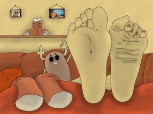 Gumball Feet Porn - penny does not even have toes. (another gumball post) : r/deviantarthell