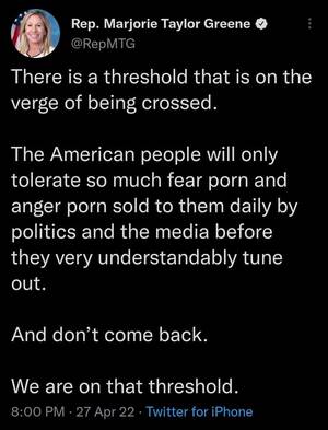 Fear Porn - The Fear Porn and Anger Porn Specialist has a thought... : r/SelfAwarewolves