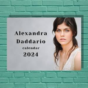 Alexandra Daddario Nude Porn Emma Watson - Alexandra Daddario 2024 Calendar - Etsy