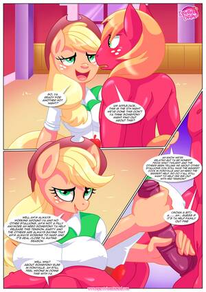 applejack furry porn toon - Applejack's Secret Is Out!- Palcomix - Porn Cartoon Comics