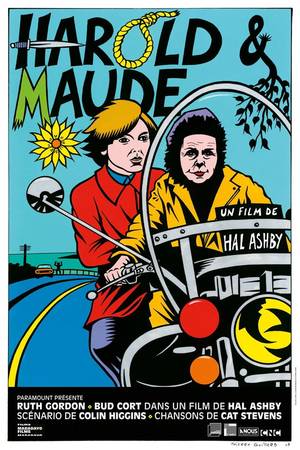 Maud Stevens Porn - Harold and Maude French Comic Movie Poster. My favorite movie.