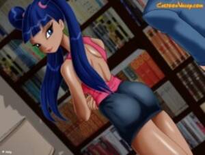 cartoon valley winx club sex - Musa Winx fucks with her boyfriend in the library! - IMHentai