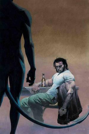 Marvels Namor Gay Porn - Nightcrawler and Wolverine by Esad Ribic (gay porn cover)