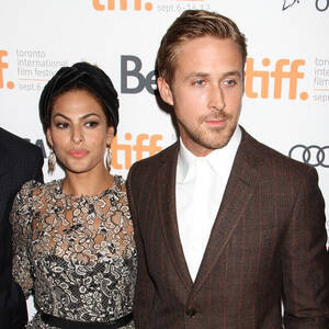 Eva Mendes Porn With Captions - Eva Mendes calls Ryan Gosling 'husband'