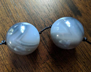 homemade anal beads pearl - Gemstone Yoni Balls, Crystal Kegel Balls, Ben Wa Balls, Yoni eggs, Jade