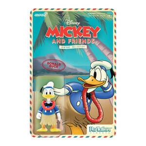 Donald Duck At Home Cartoon Porn - Disney ReAction Figures - Vintage Collection Wave 2 - Donald Duck (Haw â€“  Super7