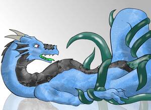 Female Dragon Tentacle Porn - Rule 34 - blue dragon female rape tentacle | 901710