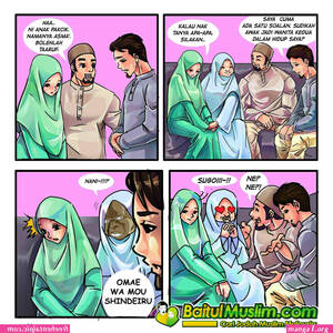 Hijab Cartoon Mom Porn - Son s bully fuck hijab muslim mom comic - Manga 1