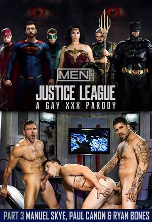 Justice League Porn Parody - This scene stars: Manuel Skye as Alfred, Paul Cannon as Robin and Ryan  Bones as Batman