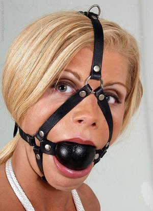 Ball Gag Captions Porn - BDSM : Gagged