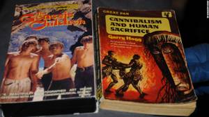 Erotic Toddler - "The Genesis Children" VHS and "Cannibalism and Human  Sacrifice" book